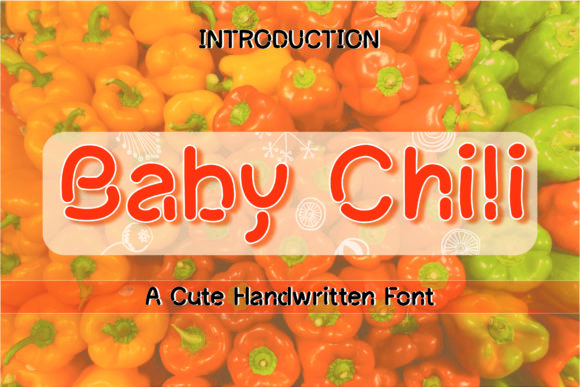 Baby Chili: A Playful Display Font for Modern Web Brands