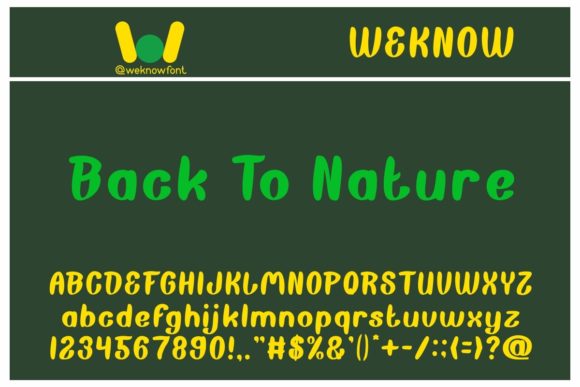 Back to Nature: A Display Font That Breathes With Your Content