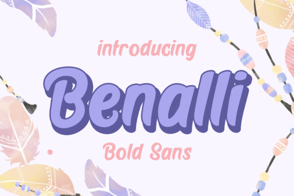 Benalli: A Display Font That Commands Attention