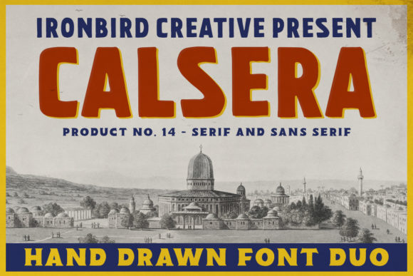 Calsera: A Bold, Vintage Display Font That Elevates Your Brand