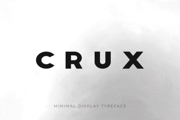 Crux: A Bold Display Font That Strengthens Your Brand