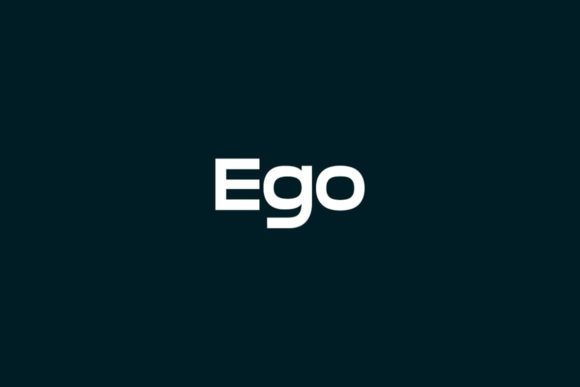 Ego: A Clean Display Font for Modern Web Design