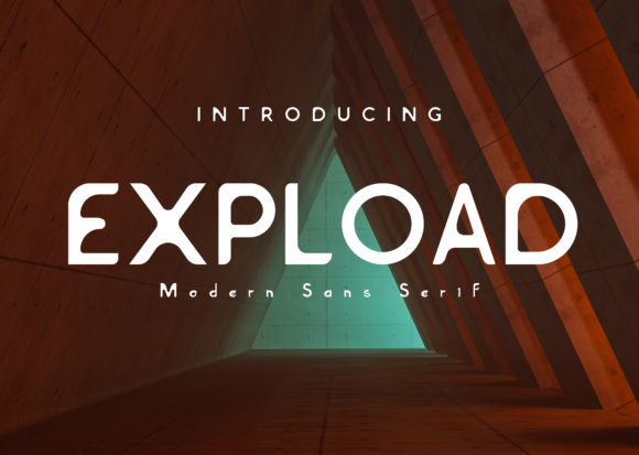 Expload: A Vintage Display Font That Actually Works