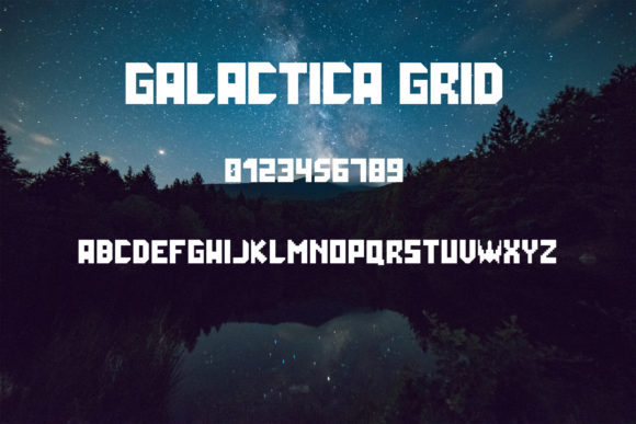 Galactica Grid: A Playful Display Font That Lifts Digital Branding