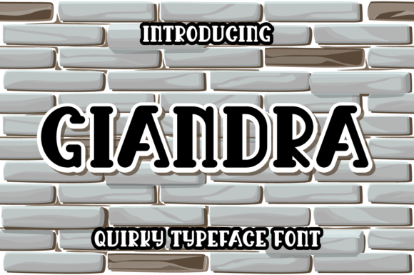 Giandra: A Display Font for Editorial Charm and Urban Energy