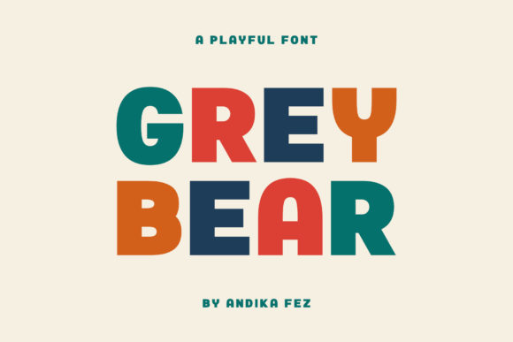 Grey Bear: A Display Font That Anchors Your Editorial Voice