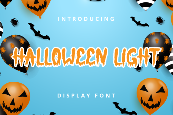 Halloween Light: A Display Font That Sets the Mood