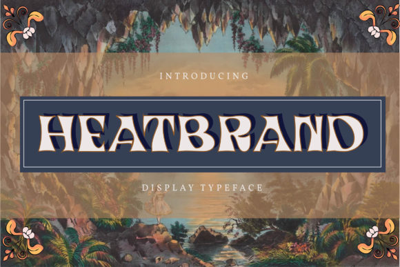 Heatbrand: A Bold Display Font for Digital Brand Identity