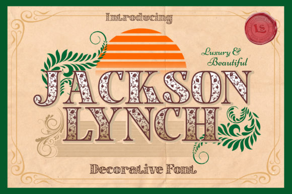 Jacksonlynch: A Distinctive Display Typeface for Editorial Impact