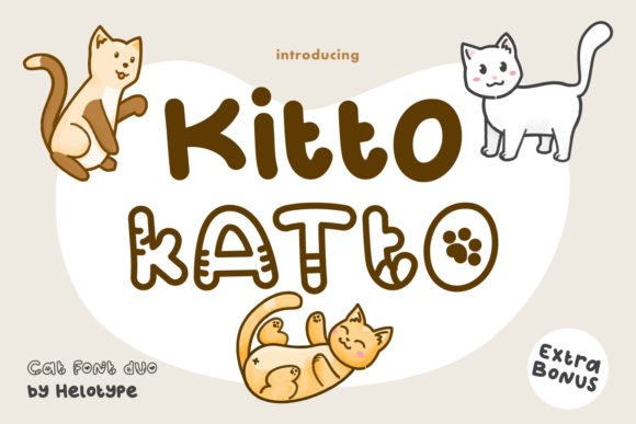 Kitto Katto: A Playful Display Font That Builds Brand Warmth