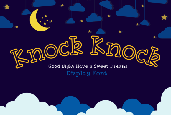 Knock Knock Font: A Display Typeface That Makes Your Campaigns Stand Out