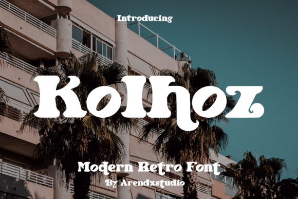 Kolhoz: A Display Font That Makes Your Brand Instantly Memorable