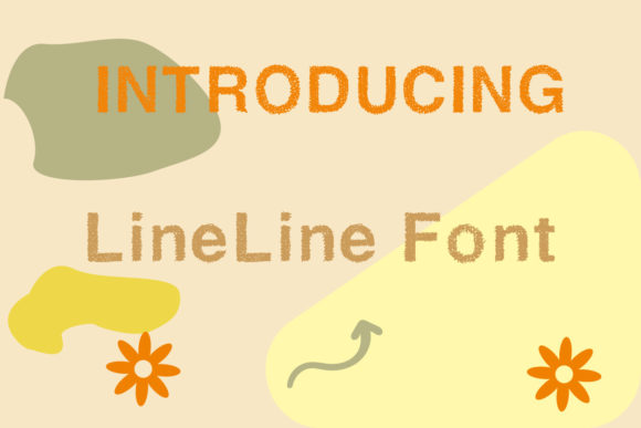 Line Line: A Bold Brushed Display Font for Editorial Impact