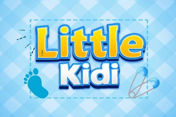 Little Kidi: A Playful Display Font That Feels Like Real Childhood