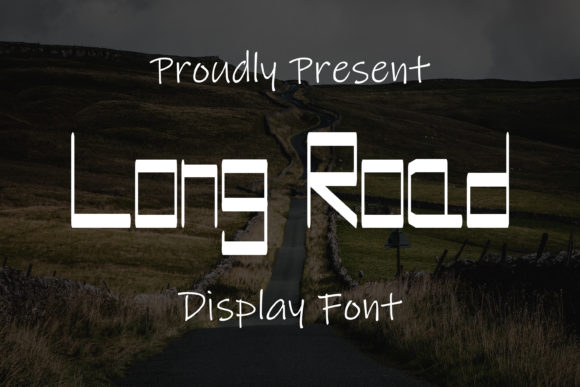 Long Road: A Display Font That Anchors Editorial Mood