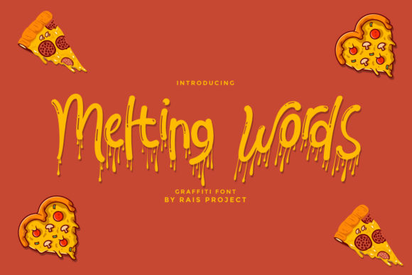 Melting Words: A Display Font That Makes Messages Stick