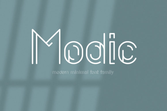 Modic: A Display Font That Builds Brand Trust