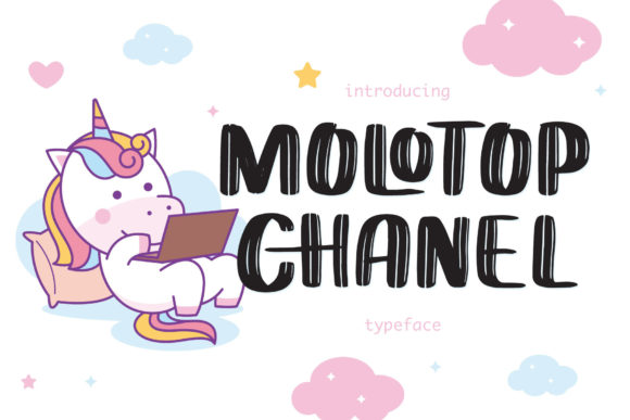 Molotop Chanel: A Bold Display Font for Digital Branding