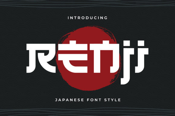 Renji: A Japanese-Inspired Display Font for Digital Clarity