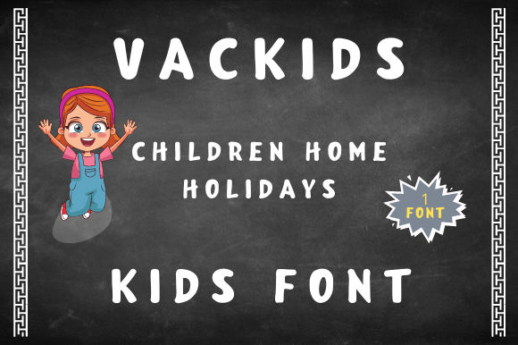 Vackids: A Bold, Playful Display Font Worth Trusting