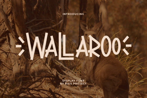 Wallaroo Display Font for Handmade Labels & Printables